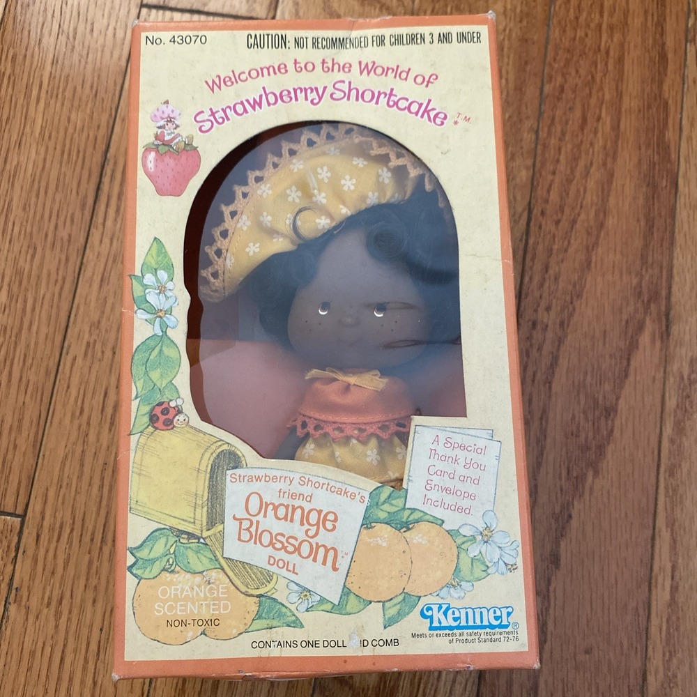 VTG‎ Kenner Strawberry Shortcake Orange Blossom Doll 1980 - (43070)